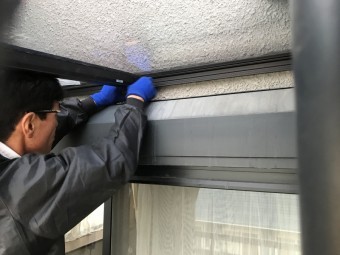 ベランダテラス工事施工