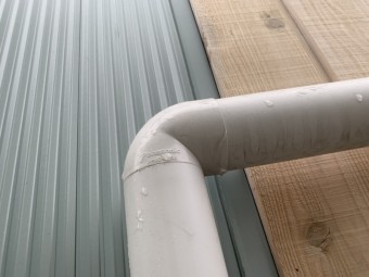 パナソニック製の雨樋です。