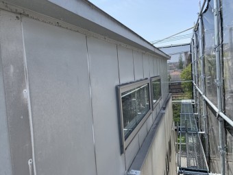 3階板金外壁現状の状態
