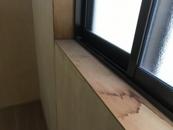 サッシ廻り 雨漏り