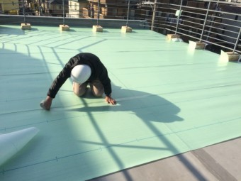 Uマット敷き込み