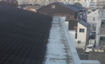 マンション屋上防水工事ビフォー写真