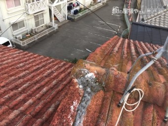 屋根葺き替え調査