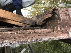 神戸市長田区下地のなくなったケラバ