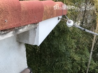 ケラバ復旧