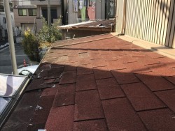下屋根ビフォー