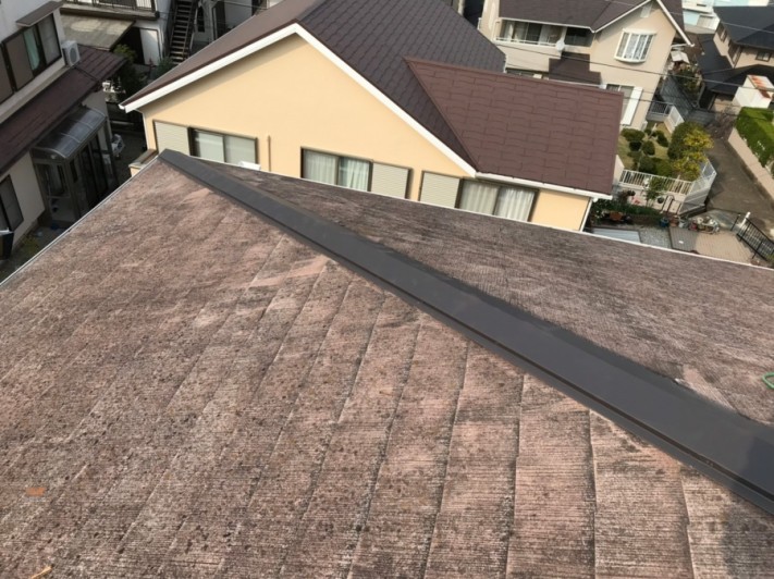 棟板金取付完了