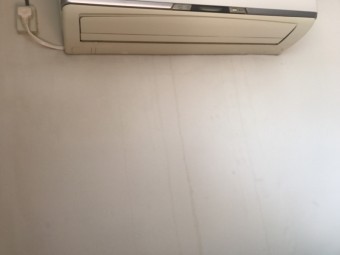 防水調査での雨染み③