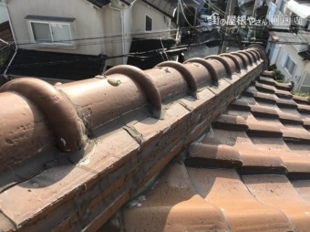 瓦屋根点検