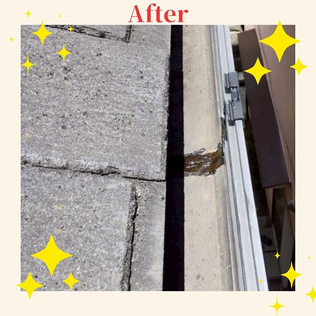 雨樋　破損　after