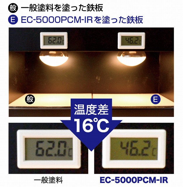 EC-5000PCM-IR　伸びる塗料