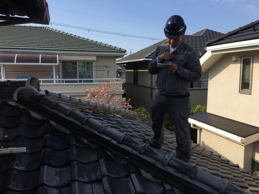 神戸市兵庫区　屋根工事のその後！定期点検で屋根を守ります