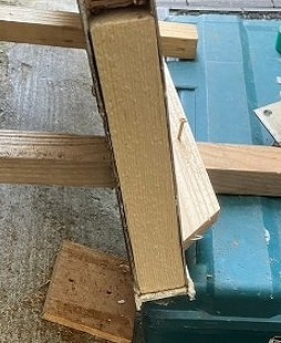 下地入れ替え（腐食部分）