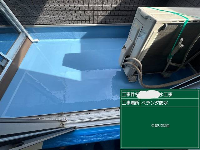 中塗り2回目の全景