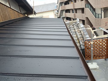 尼崎市　屋根カバー工法で雨漏り修理後にいただいたお客様の声
