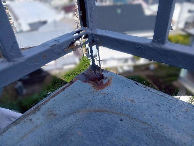 現状　鉄部　腐食